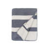 Плед Lotus Home - Infinity Stripe сірий 200*220