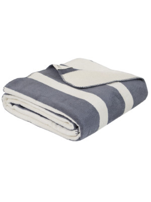 Плед Lotus Home - Infinity Stripe сірий 200*220