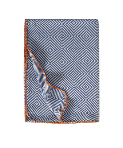 Покривало Barine - Tetra Throw Denim 135*195 темно-синій