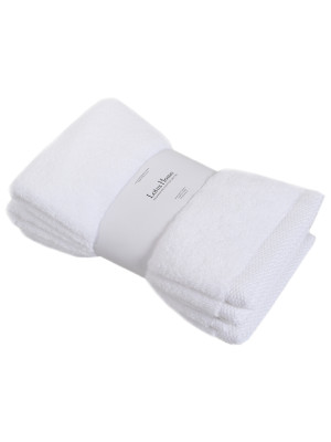 Набір рушників Lotus Home Готель Premium - Microcotton White 30*50 550 г/м² (3 од.)
