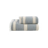 Рушник Lotus Home - Milana muslin lead blue-khaki 80*160