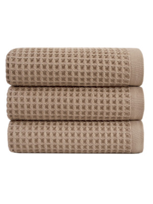 Рушник Lotus Home - Waffle cocoa какао 70*140