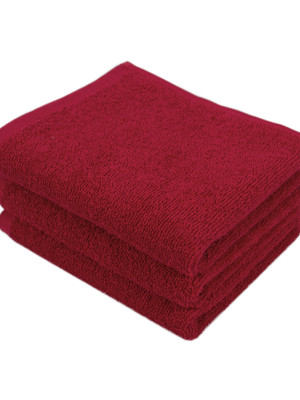 Рушник Lotus Home - Hotel Basic червоний 30*50 (16/1) 400 г/м²