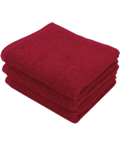 Рушник Lotus Home - Hotel Basic червоний 30*50 (16/1) 400 г/м²