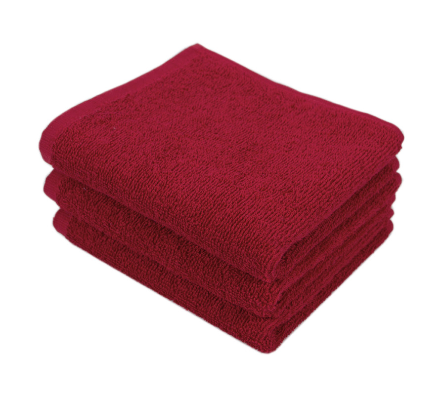 Рушник Lotus Home - Hotel Basic червоний 30*50 (16/1) 400 г/м²