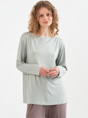 Домашній одяг футболка long sleeve Penelope - Baily cagla yesili оливковий M