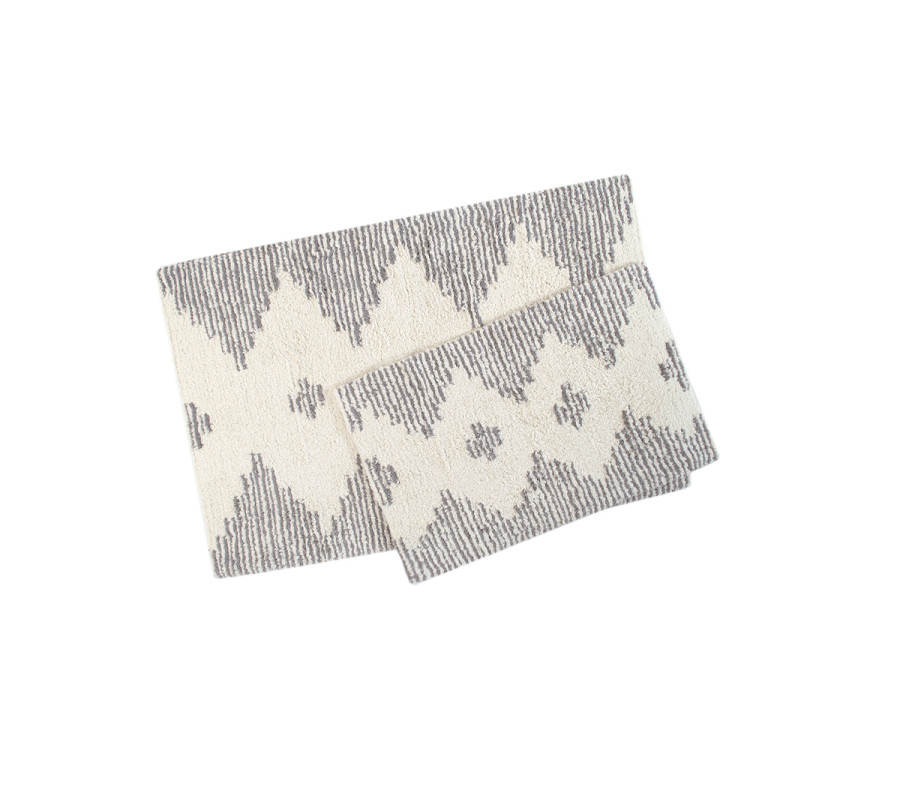 Набір килимків Irya - Mistic gri сірий 60*90+40*60