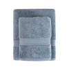 Рушник махровий Lotus Home - Grand soft twist denim денім 90*150