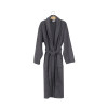 Халат махровий unisex Lotus Home - Basic Line antrasit L