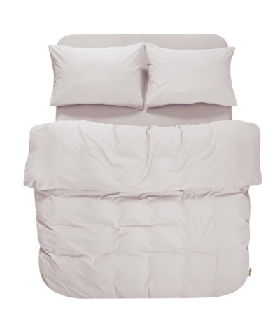 Постільна білизна Lotus Home Washed cotton - Kansas бежевий євро Постільна білизна Lotus Home Washed cotton - Kansas бежевий євро