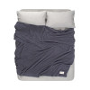 Покривало (простирадло) Lotus Home - Premium Microcotton Antrasit 160*210