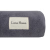Покривало (простирадло) Lotus Home - Premium Microcotton Antrasit 160*210