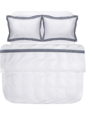 Підковдра з наволочками Penelope - Elegance lacivert синій 240*220+50*70 (2)