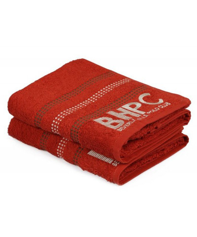 Набір рушників Beverly Hills Polo Club - 355BHP1263 Botanik Brick Red 50*90