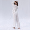Домашній одяг Penelope - Serli kruvaze kimono kisa beyaz білий S-M