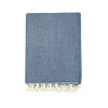 Плед-накидка Barine - Tan Throw denim синій 125*180