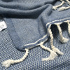 Плед-накидка Barine - Tan Throw denim синій 125*180