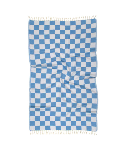 Рушник Lotus Home Pestemal - Otranto 90*180 blue синій