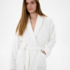 Халат махровий unisex Lotus Home - Basic Soft білий 2XL