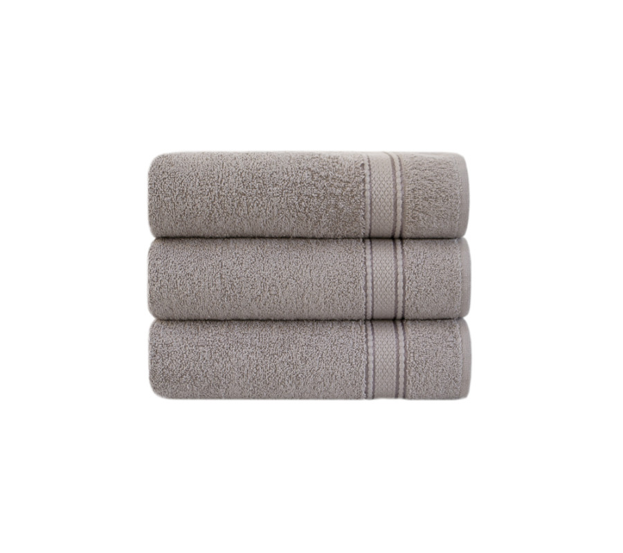 Рушник Karaca Home - Daily Soft gri сірий 50*90