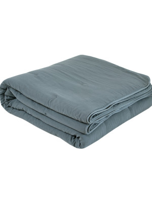 Покривало Lotus Home - Nikos петроль 245*245