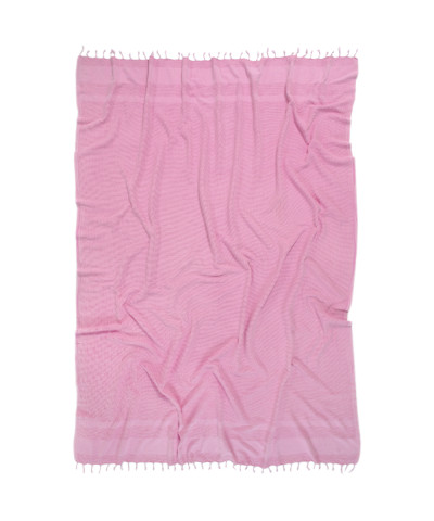 Плед-накидка Barine - Stone Throw pink рожевий 140*170