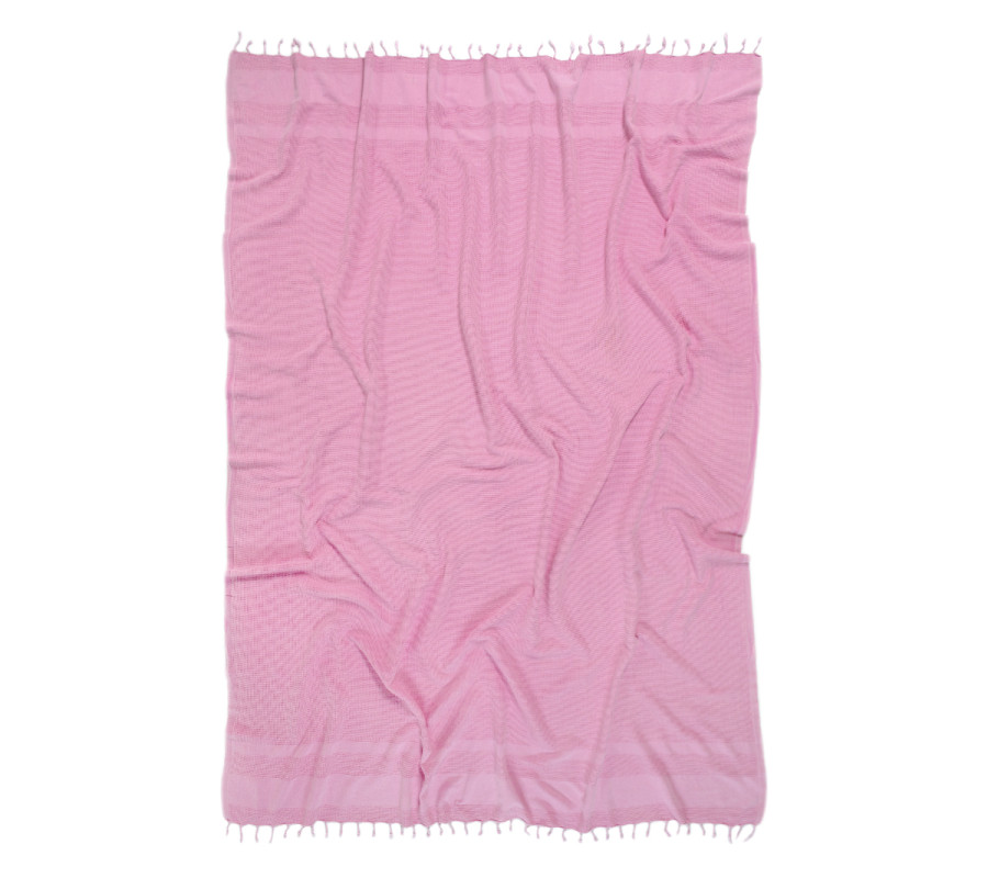 Плед-накидка Barine - Stone Throw pink рожевий 140*170