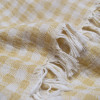 Покривало Lotus Home - Checked Gingham жовтий 190*225