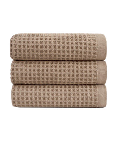 Рушник Lotus Home - Waffle cocoa какао 90*150