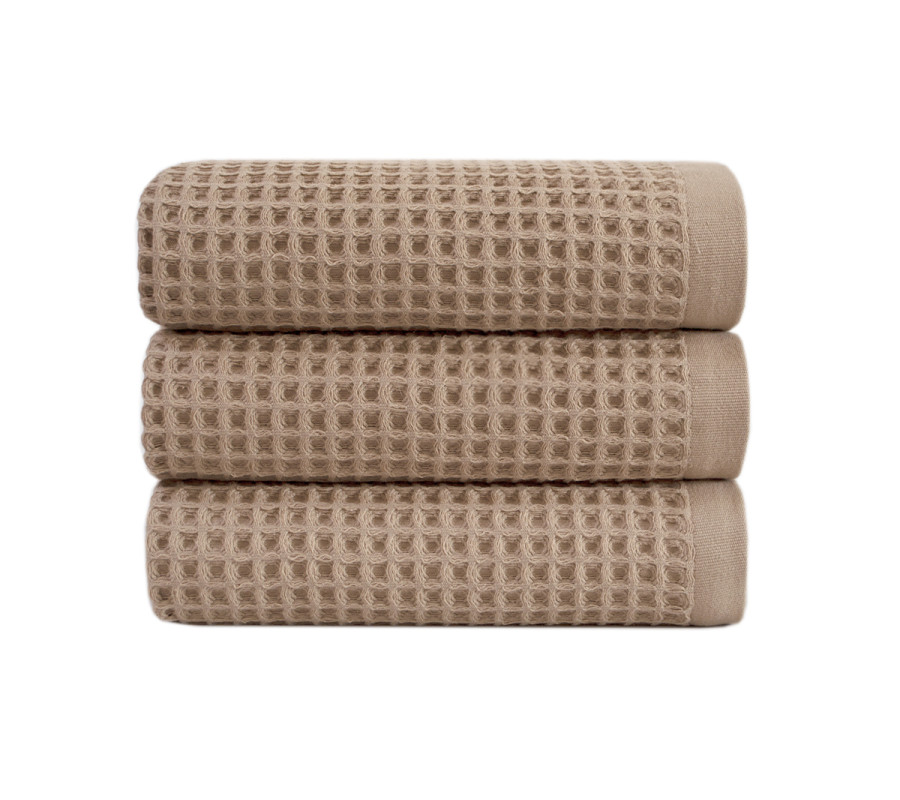 Рушник Lotus Home - Waffle cocoa какао 90*150