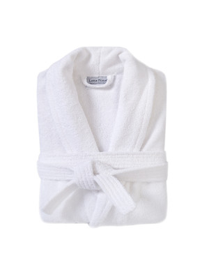 Халат махровий unisex Lotus Home - Basic Line white 3XL