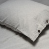 Постільна білизна Lotus Home Washed cotton - Solid light antracite євро