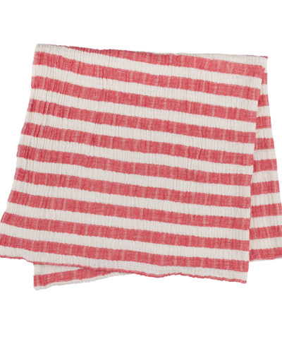 Плед-накидка Barine - Stripe Muslin kirmizi червоний 77*82