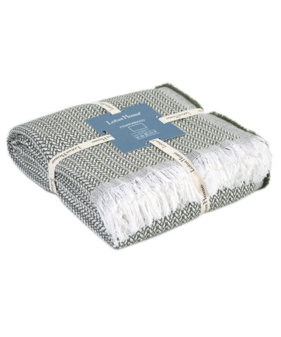 Покривало Lotus Home - Retimna khaki хакі 220*240