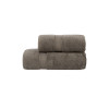 Рушник махровий Lotus Home - Grand soft twist brown коричневий 50*90