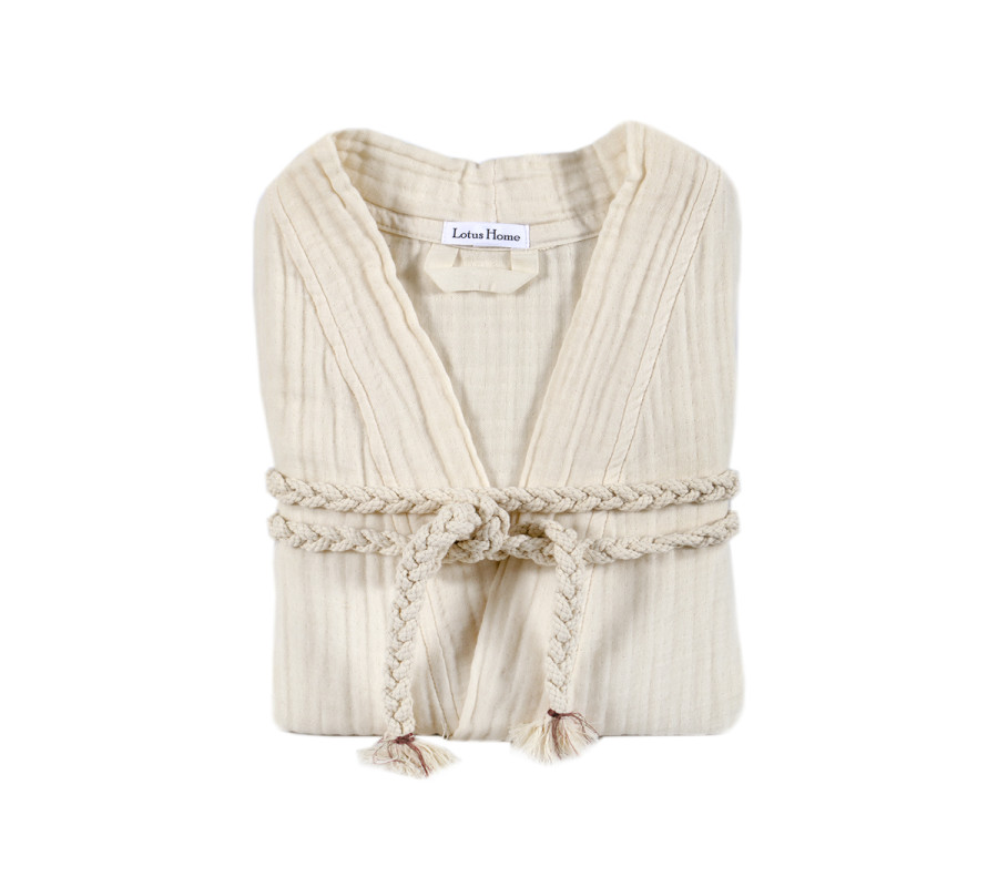 Халат Lotus Home - Nitra muslin beige L/XL