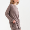 Домашній одяг футболка long sleeve Penelope - Baily vizon темно-бежевий S