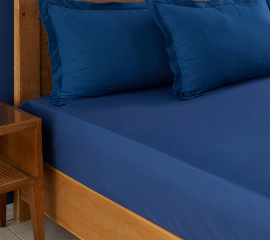 Простирадло Nautica Home - Lacivert синій 180*240