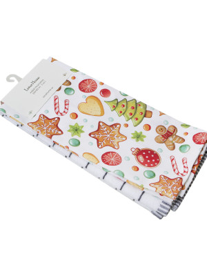 Набір рушників Lotus Home - Christmas Sweets 40*60 (2од.)