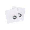 Набір столових серветок Lotus Home - Christmas Mistletoe 48*48 (2 од)