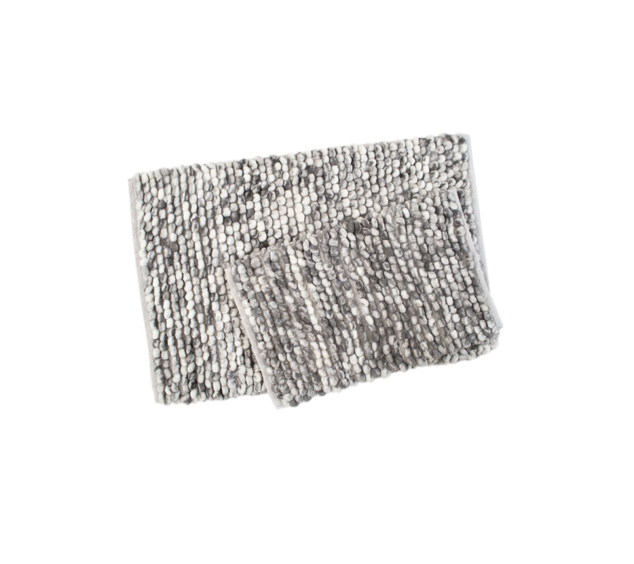Набір килимків Irya - Ottova dark-grey темно-сірий 60*90+40*60