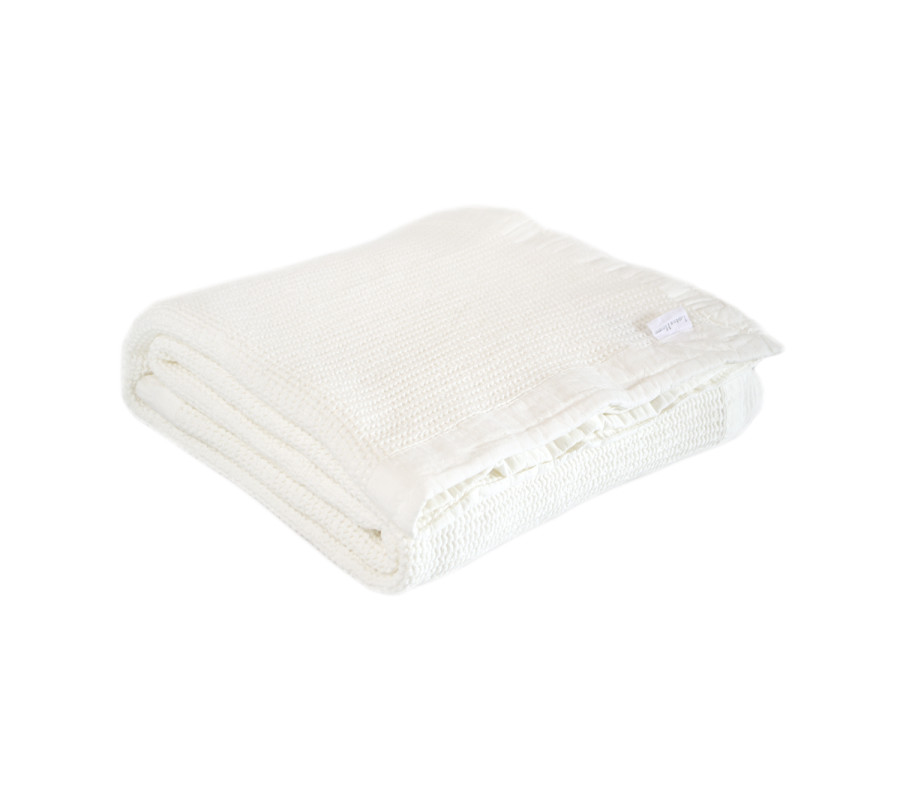 Покривало Lotus Home - Rius off white молочний 240*260