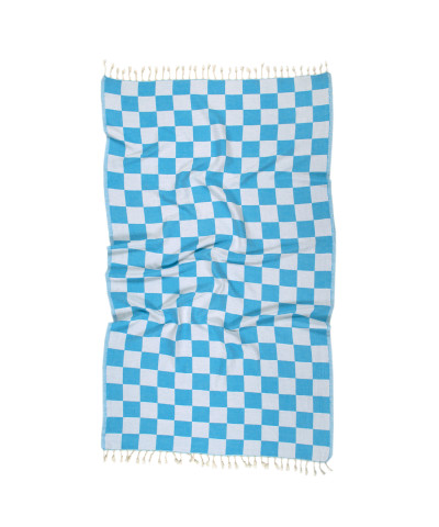 Рушник Lotus Home Pestemal - Otranto 90*180 light blue блакитний