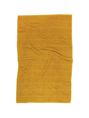 Рушник Lotus Home - Sophie mustard гірчичний 90*150