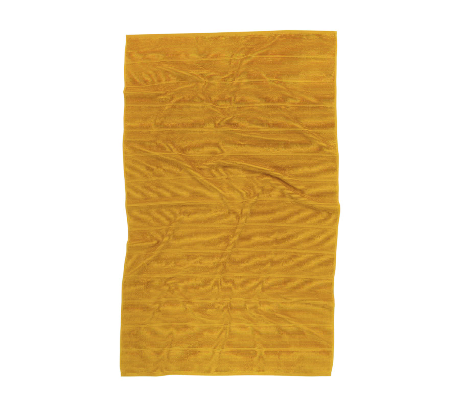 Рушник Lotus Home - Sophie mustard гірчичний 90*150
