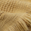 Рушник Lotus Home - Rius mustard гірчичний 90*170