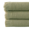 Набір рушників Lotus Home - Rius olive оливковий 30*50 (3 од.)
