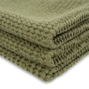 Набір рушників Lotus Home - Rius olive оливковий 30*50 (3 од.)