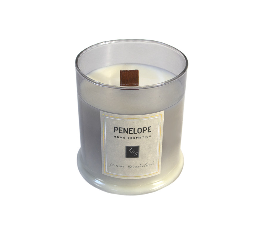 Аромасвічка Penelope - Jasmine and Sandalwood Жасмін та сандалове дерево 350 мл