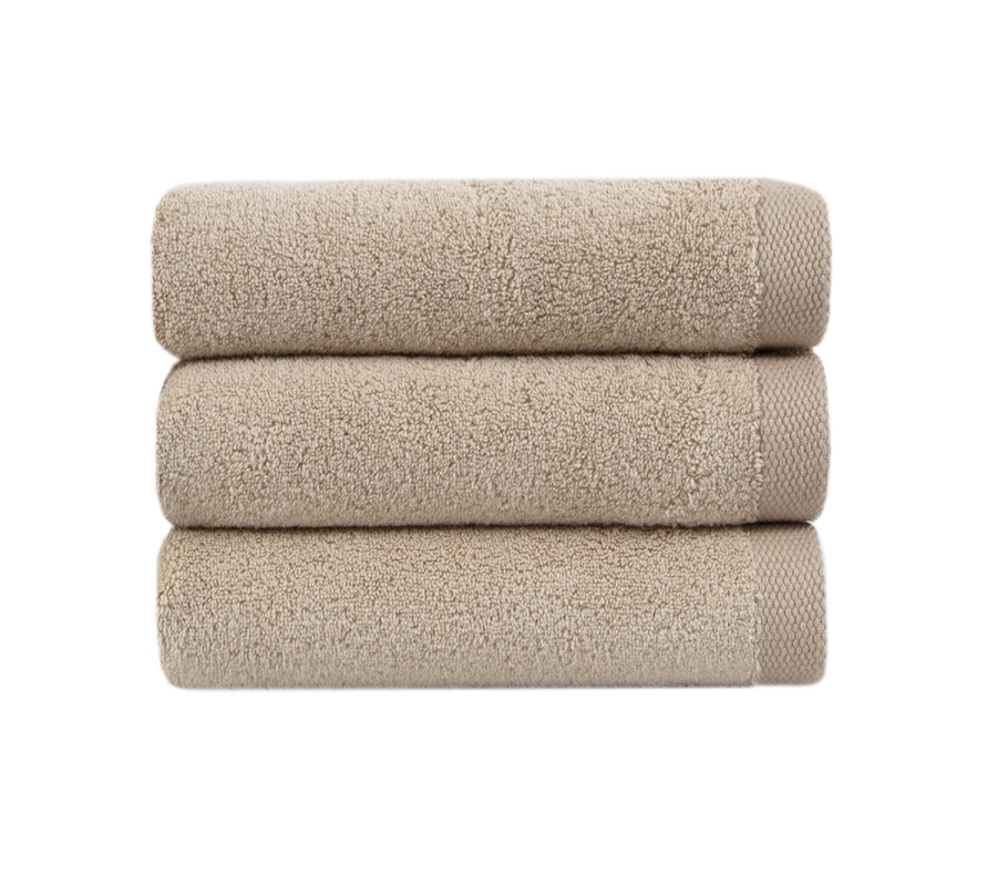 Рушник Lotus Home Готель Premium - Microcotton Kahve 50*90 550 г/м²